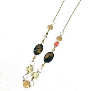 Victoria Leland Designs Gold and Black Women's Necklace